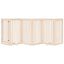 vidaXL Puerta para perros plegable 6 paneles madera de álamo 300 cm, , large indicador imagen numero 3