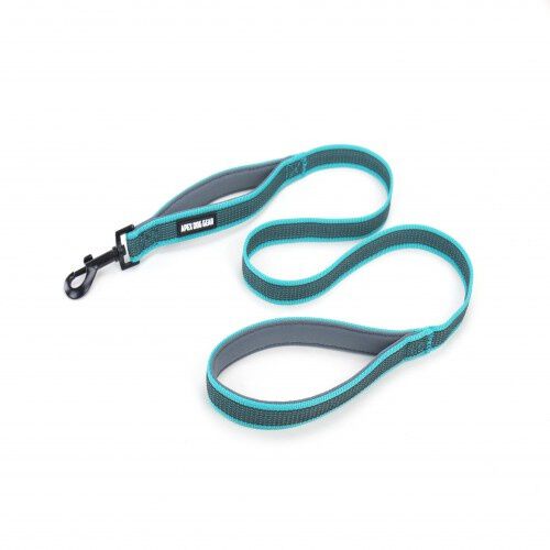 APEX DOG GEAR correa de nylon con doble asa turquesa para perros, , large Imagen numero 1
