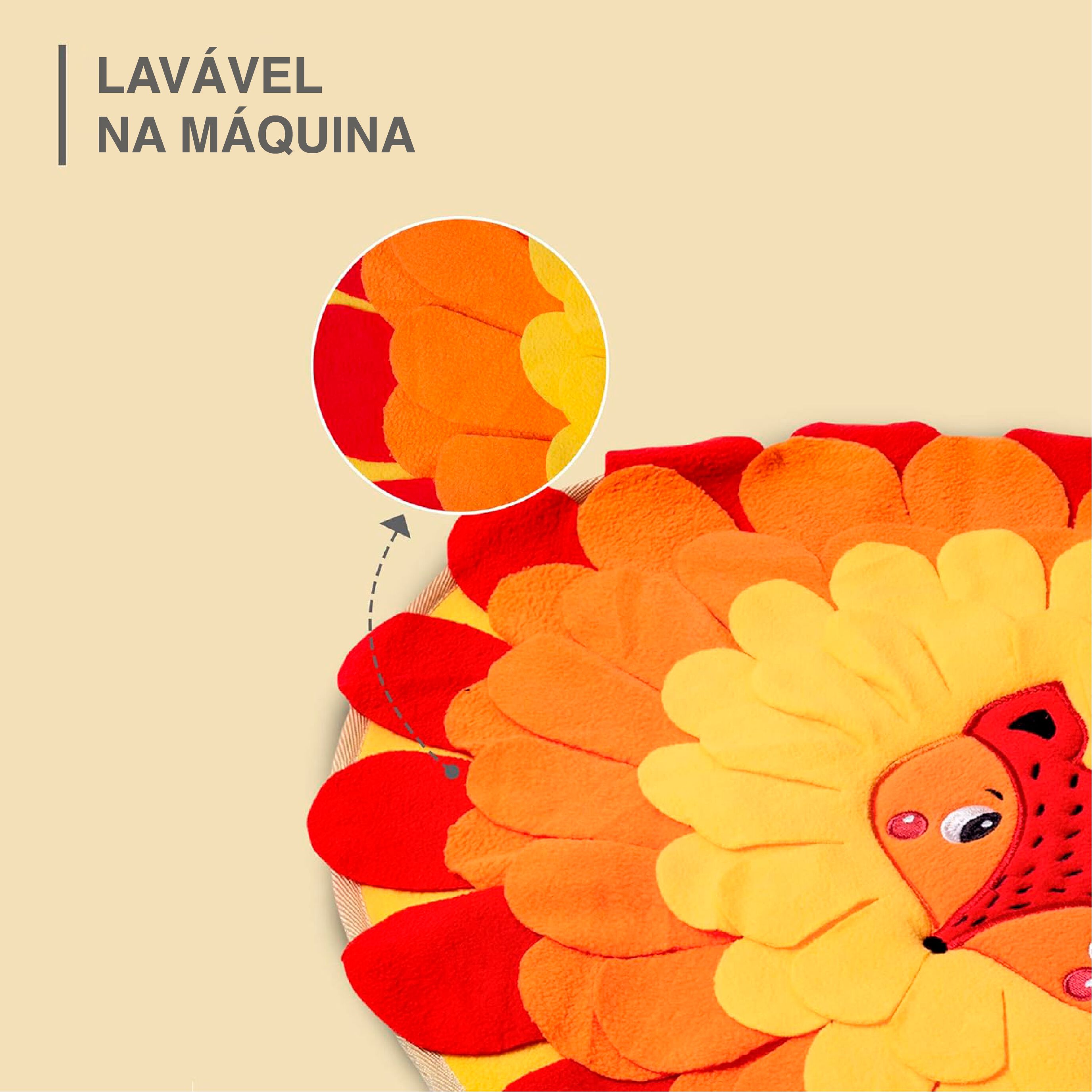 FOFOS | Actividad de Tapete para Olfatear Zorro - Para Perro, , large Imagen numero 4