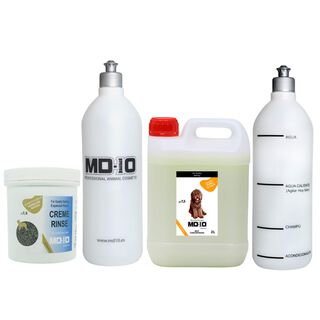 MD-10 Pack Productos para  Perros de Agua Pelo Marrón