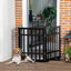 PawHut Barrera de Seguridad Plegable para Perros Valla de Madera, , large indicador imagen numero 2