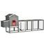 PawHut Gallinero Gris, , large indicador imagen numero 1