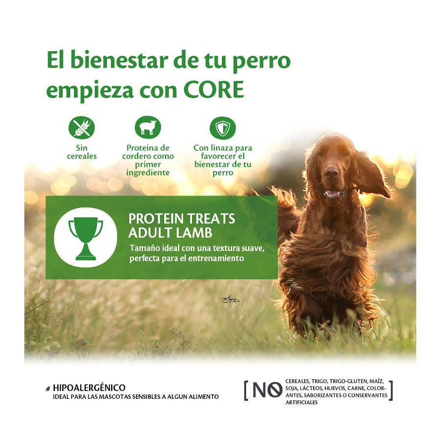 Wellness Core Bocaditos Protein Treats Cordero para perros thumbnail