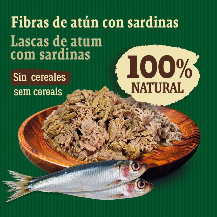 70 g True Origins Wild Fibras de At&uacute;n con Sardinas para gatos, , large Imagen numero 2