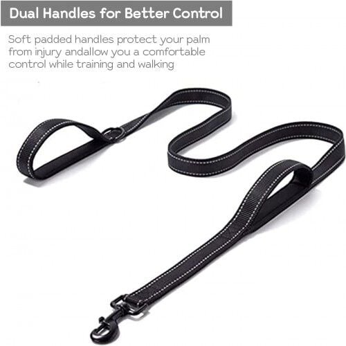 Edipets correa alta resistencia negra para perros, , large Imagen numero 2