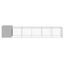 vidaXL Gallinero con corral acero galvanizado gris claro 110x405x110cm, , large indicador imagen numero 19