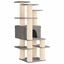 vidaXL &Aacute;rbol para gatos con postes de sisal Muebles Gatos &Aacute;rbol Interior, , large indicador imagen numero 1