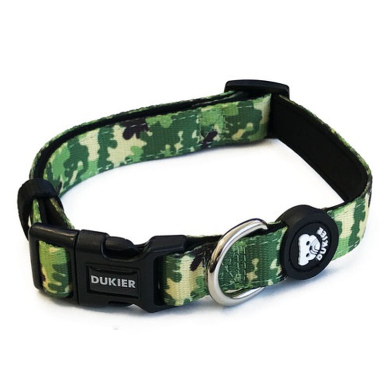 Dukier Camo estampado militar collar para perros image number null