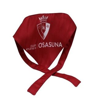 Bandana futbolera Osasuna para perros color Rojo