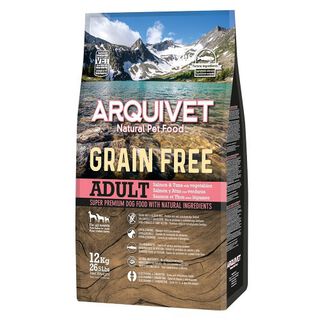 Pienso Grain Free Arquivet para perros sabor Salmón