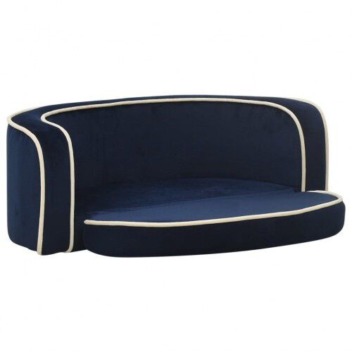 Vidaxl sof&aacute; plegable azul para perros, , large Imagen numero 2