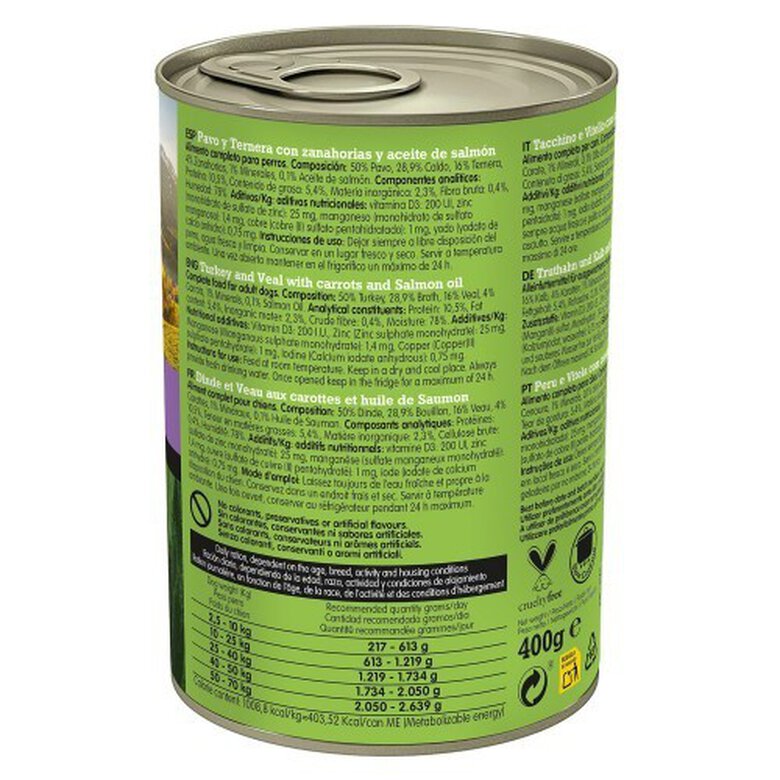 Comida húmeda Wet Food Adult para perros sabor Pavo/Ternera, , large image number null