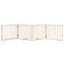 vidaXL Puerta para perros plegable 4 paneles madera de álamo 320 cm, , large indicador imagen numero 3