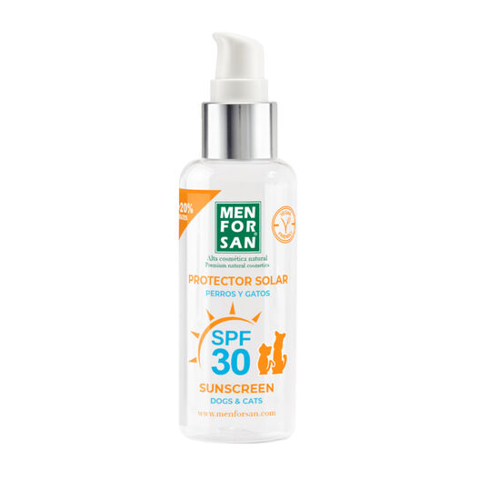 Menforsan SPF 30 Protector Solar para perros y gatos, , large image number null