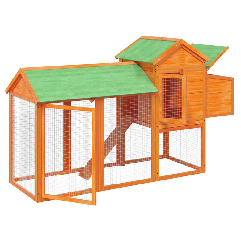 VidaXL Gallinero madera pino maciza thumbnail