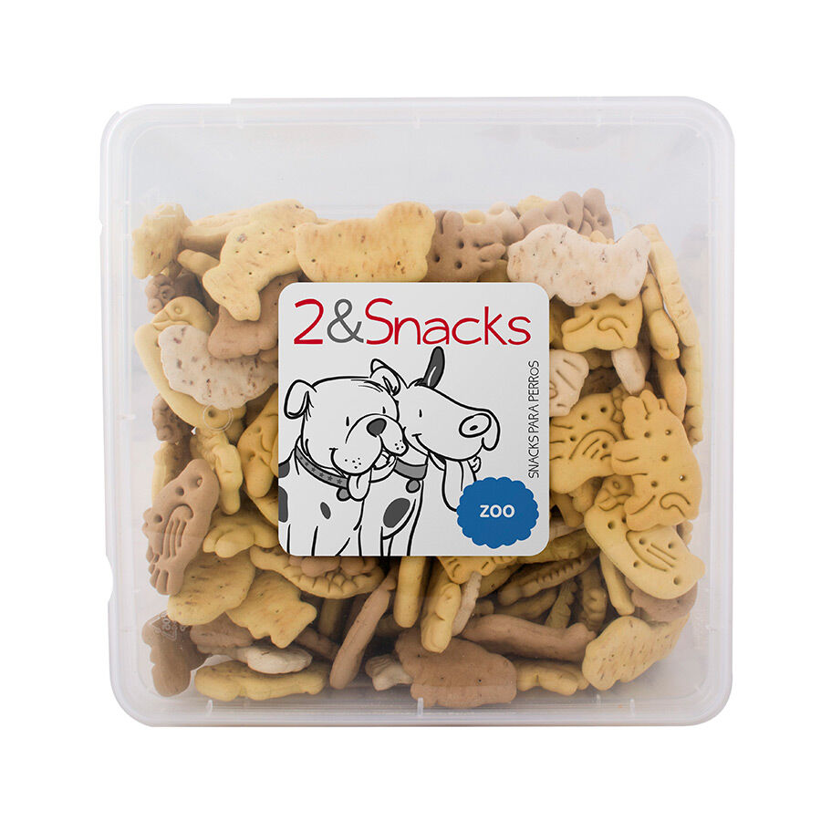 500 g 2&Snacks Galletas Zoo para perros, , large Imagen numero 2