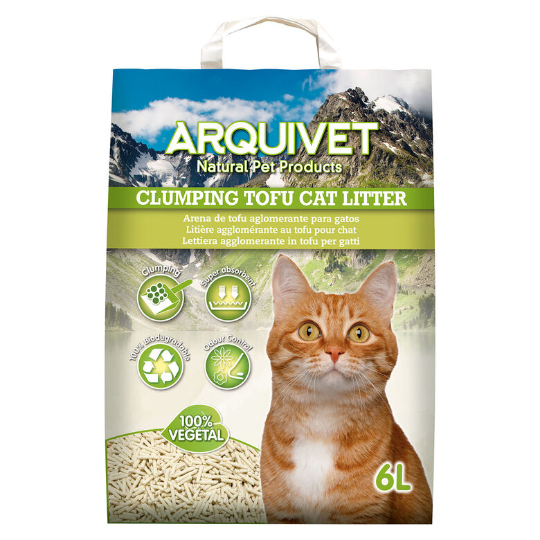 Arquivet Arena aglomerante de tofu para gatos thumbnail