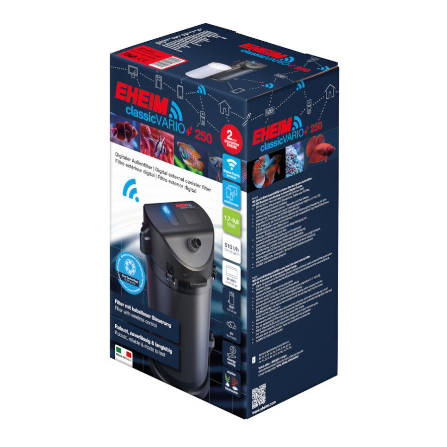 Eheim Classic Vario+e 250 WiFi Filtro digital para acuarios thumbnail