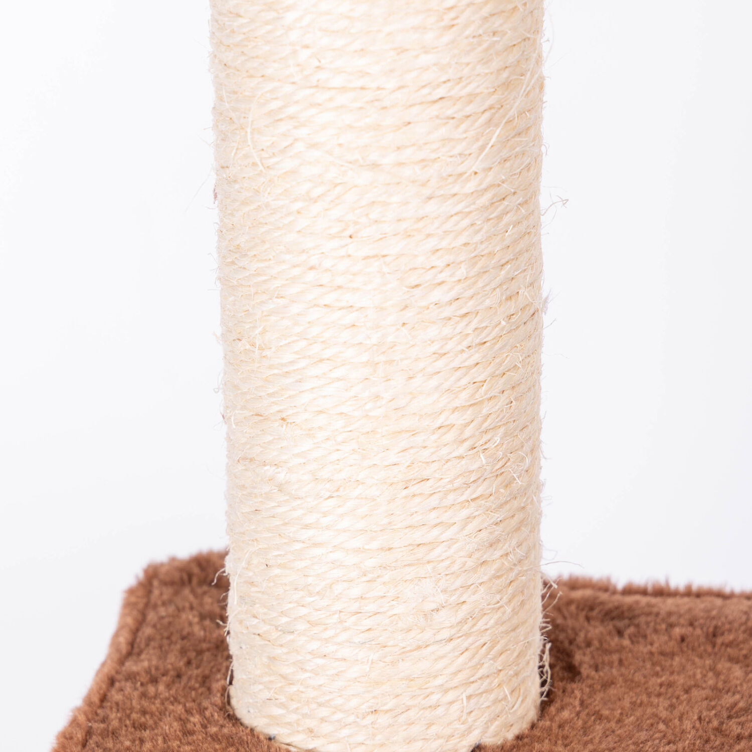 Nobleza &Aacute;rbol para Gatos,rascador para gatos,con Plataformas Cuevas de Felpa Suave Postes para Rascar de Sisal Bola Juguete Colgante,Marr&oacute;n,40*33*64CM, , large Imagen numero 3
