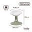 Leeby Comedero Elevado Inclinado de Cer&aacute;mica Estilo Flor para gatos, , large indicador imagen numero 4
