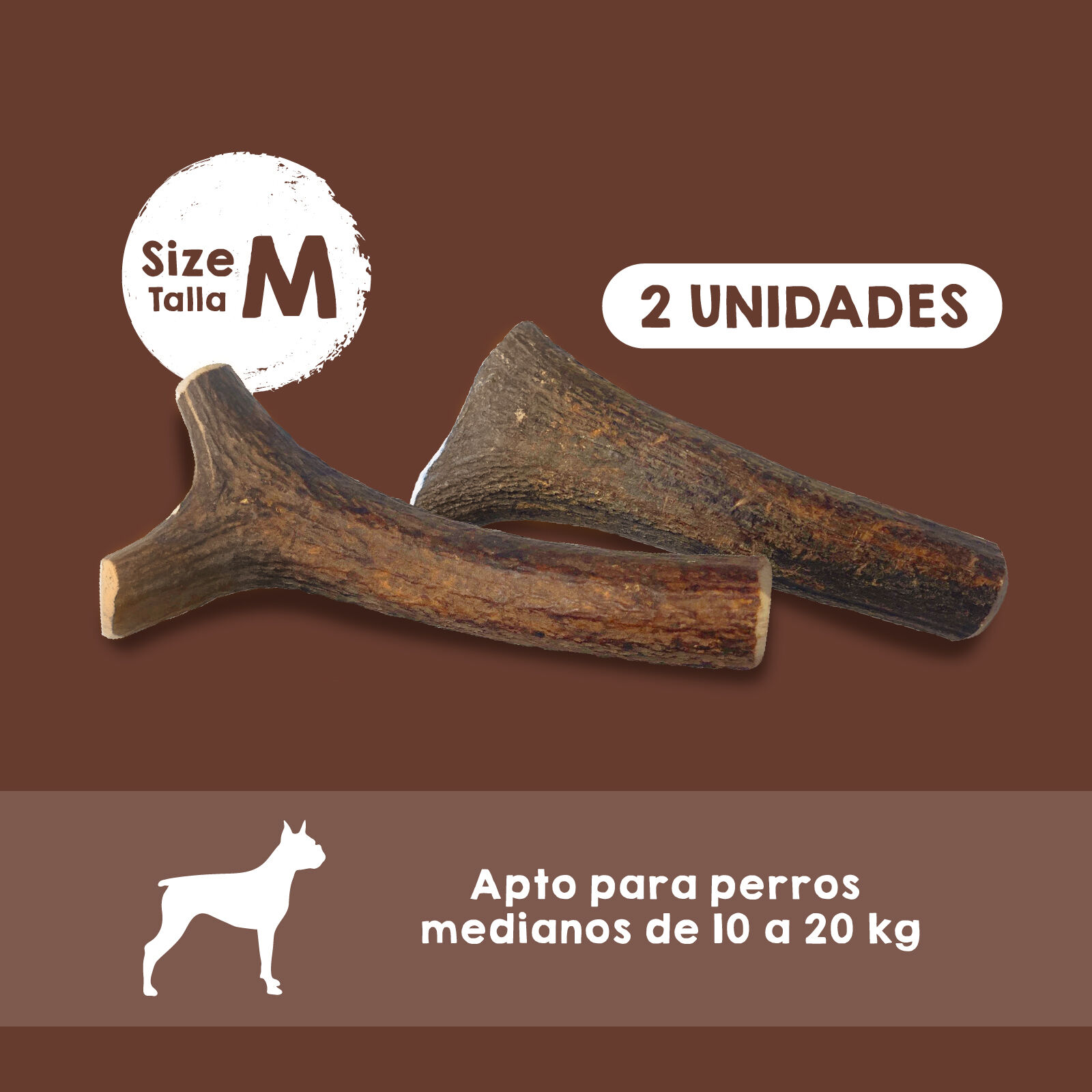 MAIKAI Asta de Ciervo Mordedor para Perro thumbnail