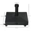 Outsunny Base de Sombrilla con 4 Ruedas Bloqueables Soporte de Parasol Rellenable de Arena 18 kg o Agua 16 kg para Jardín Patio Terraza 45x45x39 cm Negro, , large indicador imagen numero 3