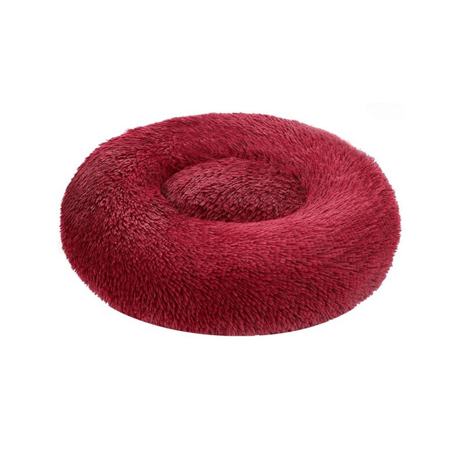 Fpets Cama roja antiestrés para perros y gatos