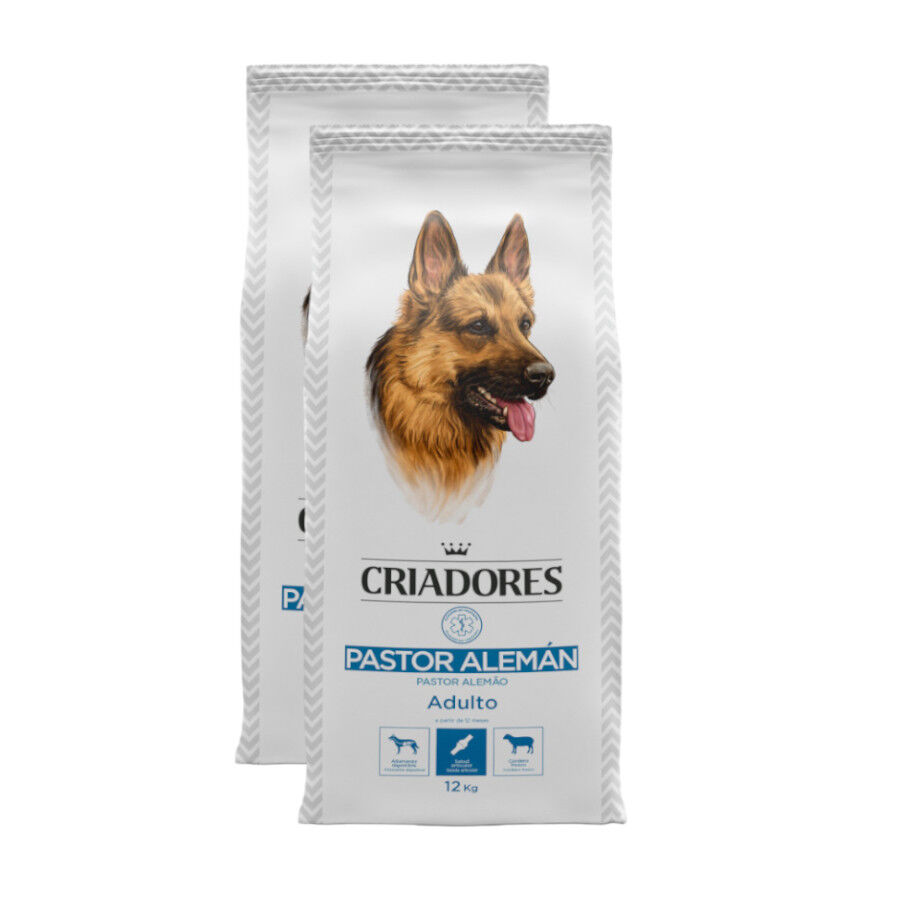 Criadores Pastor Alemán pienso para perros