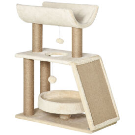 PawHut Árbol para Gatos Marrón