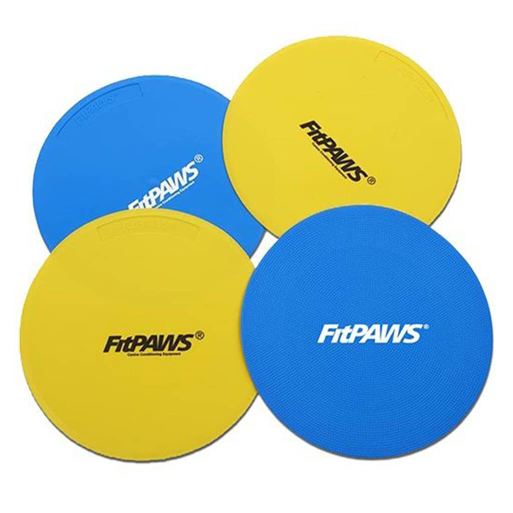 FitPAWS Accesorios de entrenamiento 4 unidades amarillo y azul, , large Imagen numero 1