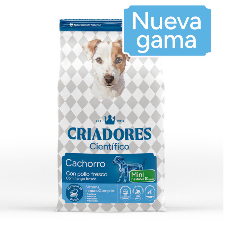 Criadores Cient&iacute;fico Mini Pienso Pollo para cachorros, , large Imagen numero 2