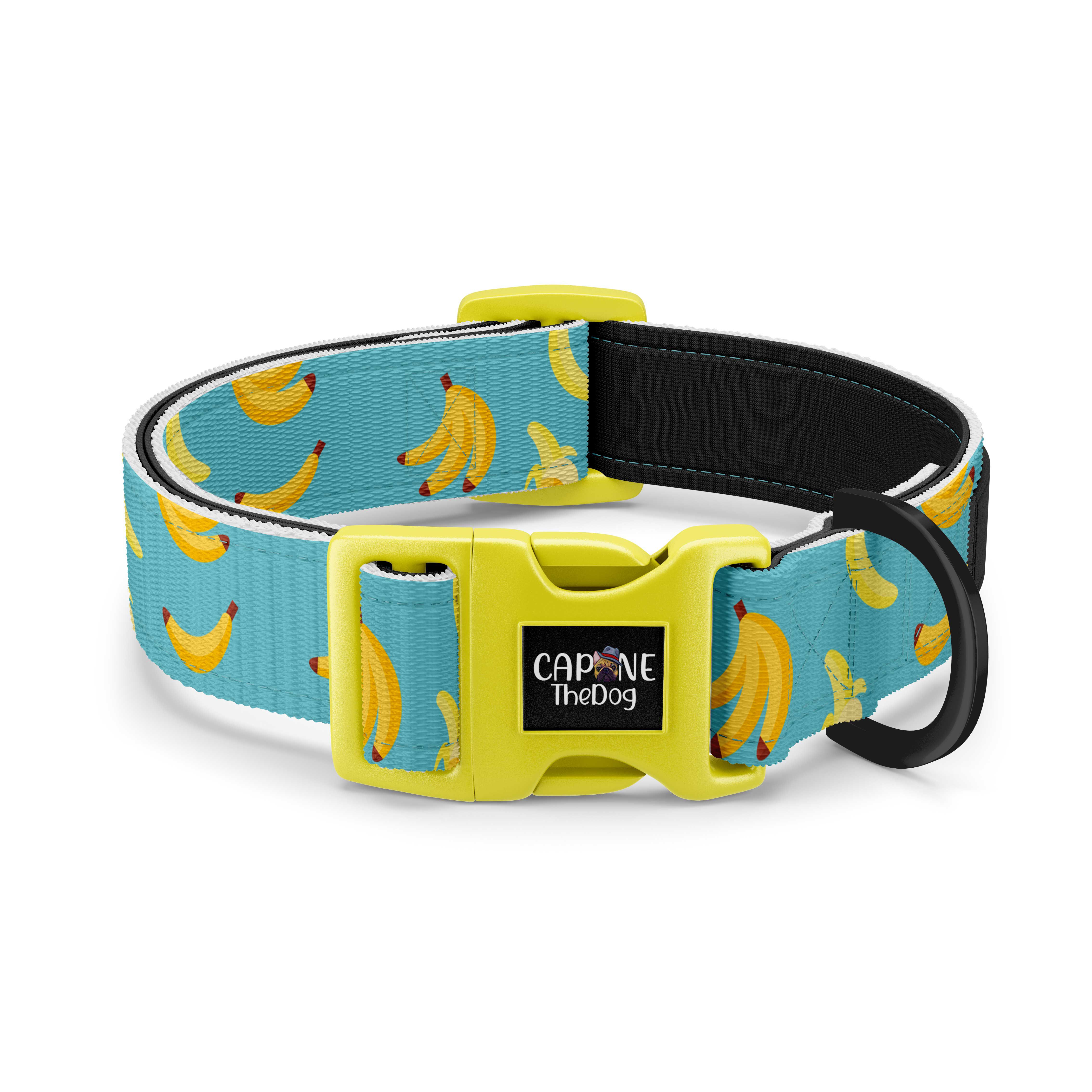 Collar regulable CaponeTheDog estampado Bananas, , large Imagen numero 1