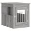 vidaXL Jaula para perros madera de ingeniería gris Sonoma 55x80x68 cm, , large indicador imagen numero 9
