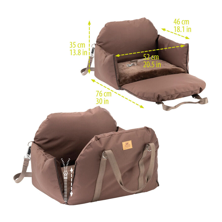 Ferplast Cruiser Marrón Bolsa de Transporte para perros thumbnail