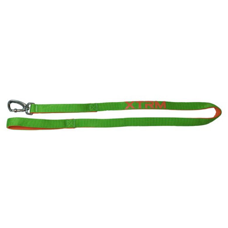 X-TRM Neon Flash Correa Verde para perros
