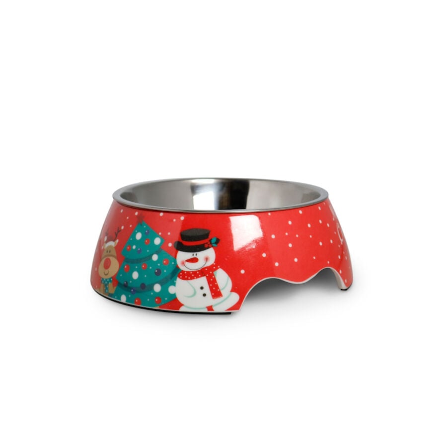 Wonder Christmas Santa Bowl comedero para perros y gatos