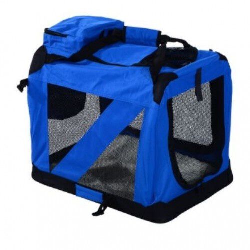 Bolsa de transporte PawHut para viaje 4 entradas color Azul y Negro