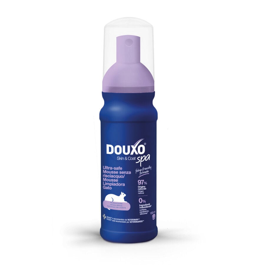 Ceva Douxo Spa Espuma para Limpieza Ultra Suave para gatos