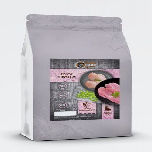 Forcefood pienso gourmet junior de pavo y pollo para gatitos, , large Imagen numero 1