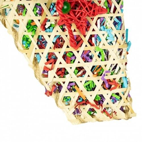 Juguete de rejilla Taco Waco para loros color Varios thumbnail