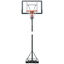 HOMCOM Canasta de Baloncesto negra con Soporte Móvil aro de basket ajustable, , large indicador imagen numero 1