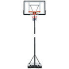 HOMCOM Canasta de Baloncesto negra con Soporte Móvil aro de basket ajustable, , large image number null