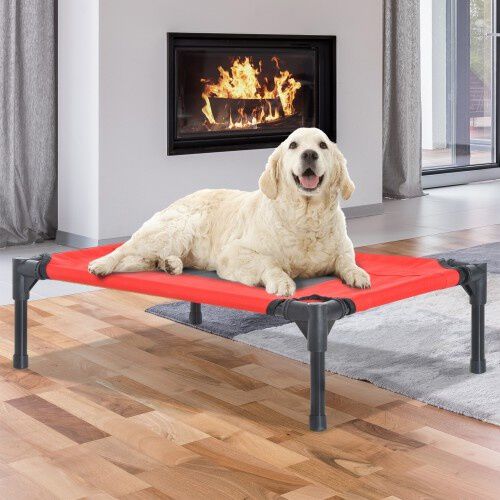 Cama PawHut para perro o gato de exterior color Rojo thumbnail