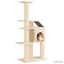 vidaXL &Aacute;rbol para gatos con postes de sisal Torre Gatos Muebles Felinos, , large indicador imagen numero 3