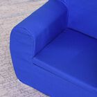 Sillón con cubierta de algodón Homcom color Azul, , large image number null