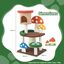 COSTWAY 4 en 1 Árbol para Gatos en Forma de Hongo, Torre para Gatos Multicapa con Condominio, Plataforma y Bola de Resorte Interactiva, Postes de Sisal y Tablas para Rascar (59 x 48 x 102), , large indicador imagen numero 5