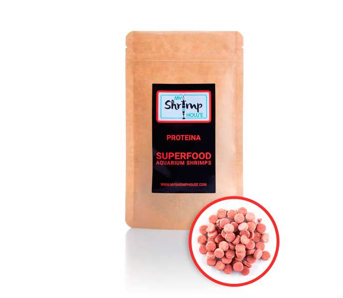 My Shrimp House Comida Pastillas Proteína para gambas