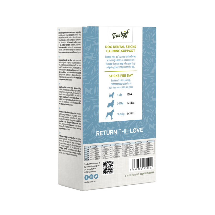 Tue Leaf True Multibox Snacks Dentales Calming para perros, , large Imagen numero 3