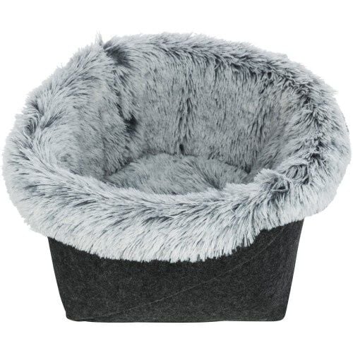 Trixie Harvey Cama Redonda Blanca con Negro para gatos, , large Imagen numero 3