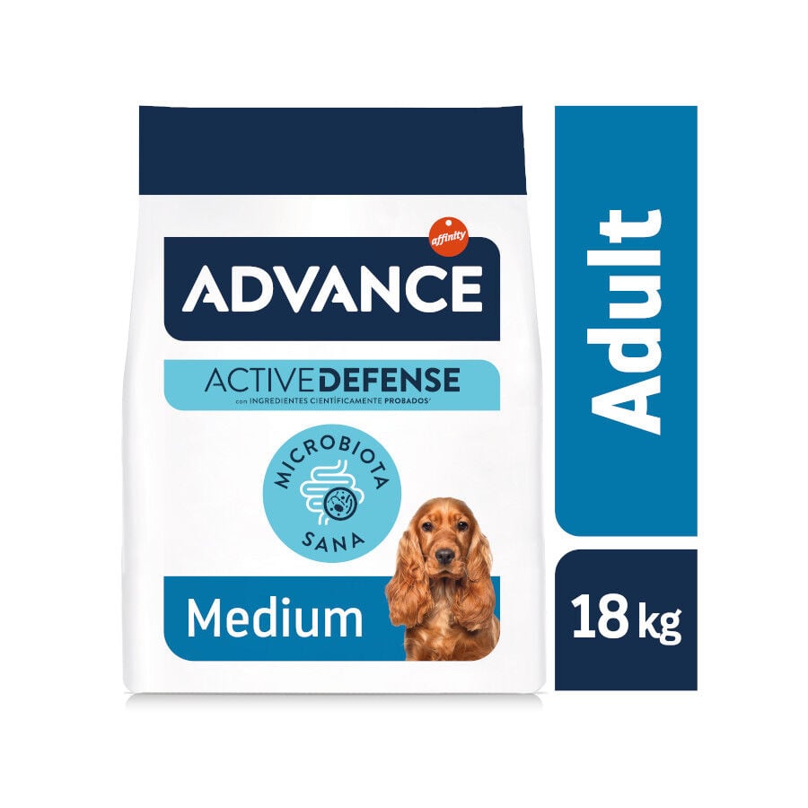 Advance Active Defense Medium Adult Pollo y Arroz pienso para perros thumbnail